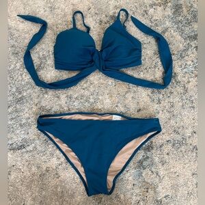Teal Bikini Set